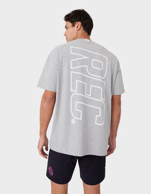 Mass BR Tee Grey Marle