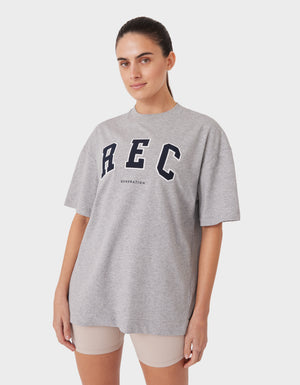 Float REC Tee Grey Marle
