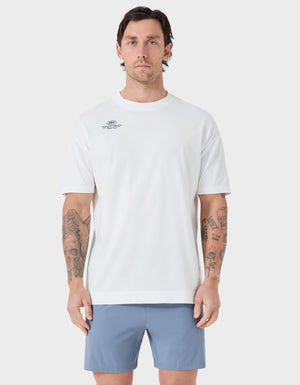 Mass Tri-Club Tee Vintage White