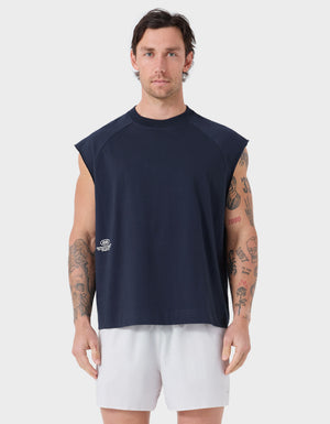 Chunk Tri-Club Muscle Navy