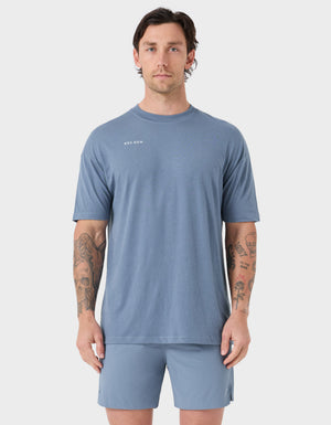 Oxy Mass Tee Dusk Blue