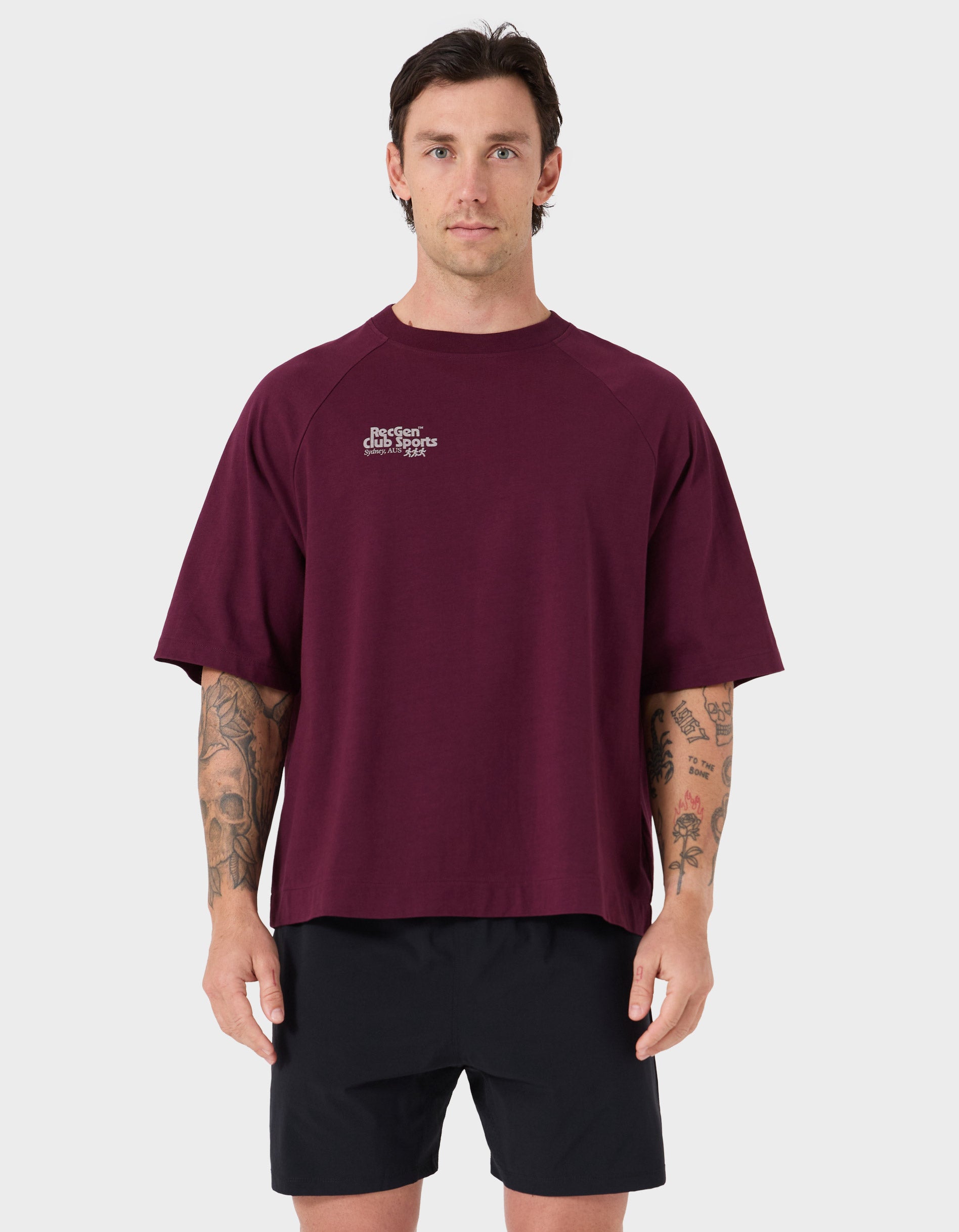 Chunk Tri Tee Merlot