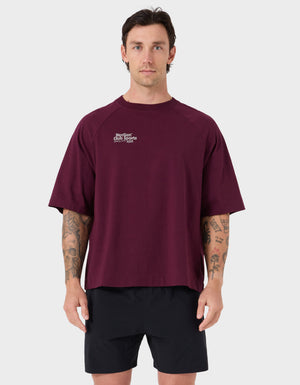 Chunk Tri Tee Merlot