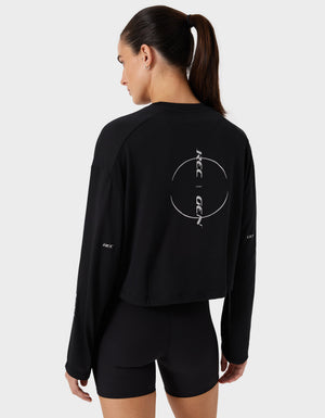 Oxy Long Sleeve Tee Black