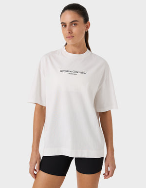 Float Byron Tee Vintage White