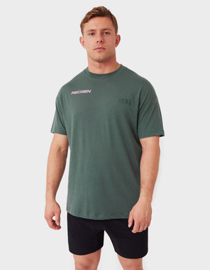 Oxy Mass MXV Tee Dk Jade