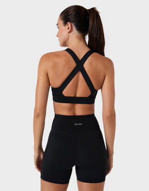 HOLDform X Crop Black