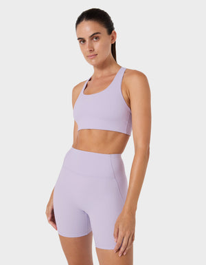 HOLDform RN Racer Crop Lilac
