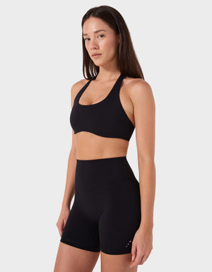 FITform Halter Bra Black
