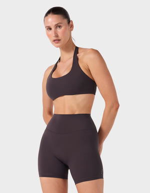 FITform Halter Bra Cherry Choc