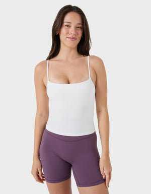 FITform Strap Tank Vintage White