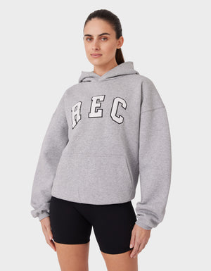 Float Fleece REC Hood Grey Marle