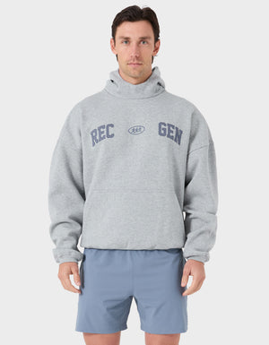 Mass TriCon Hood Grey Marle