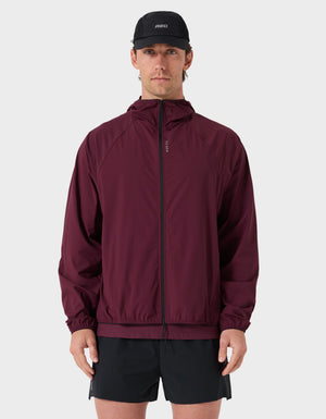 Unisex Tracks Spray Jacket Merlot
