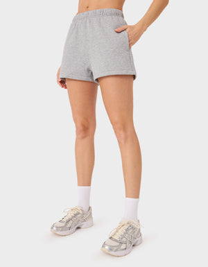 Float Fleece Short Grey Marle