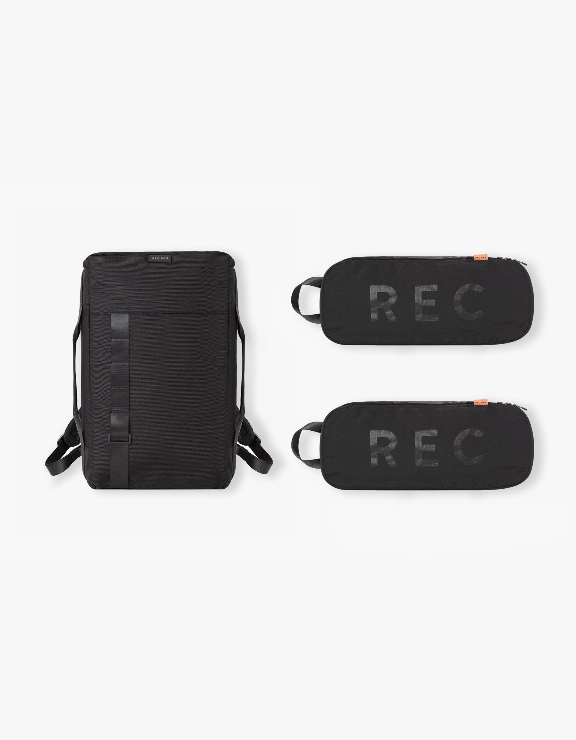 Rec 72hr Pack Cuboid Set Black