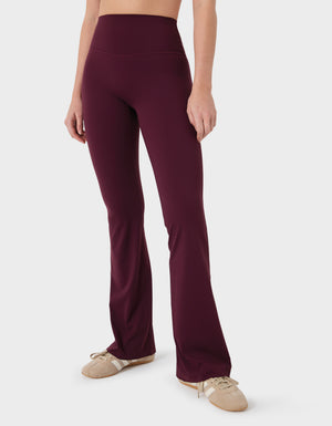 FITform Flare Legging Merlot