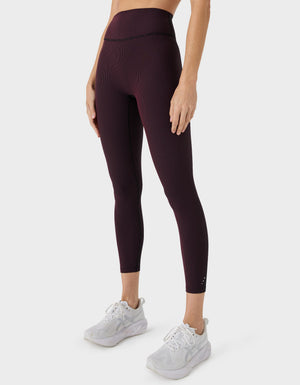 RIBform 7/8 Legging Merlot/Black