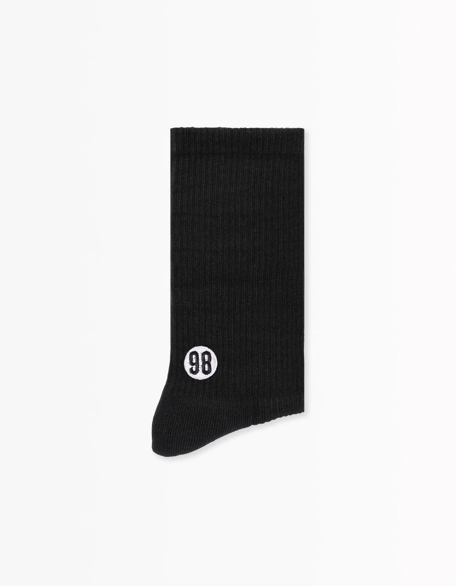 98 Logo Sock 2-Pack Black