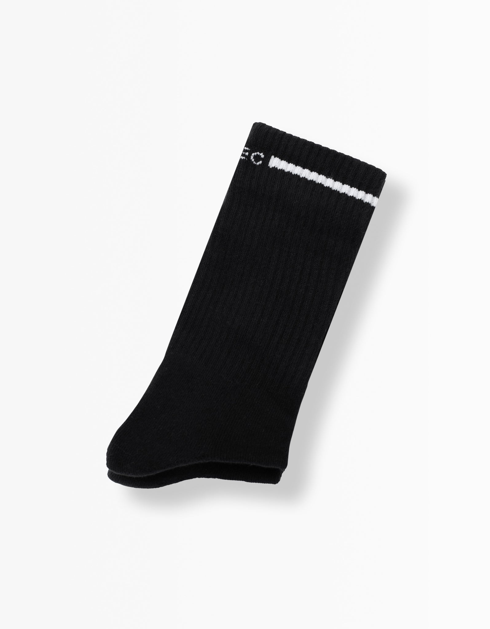 Stripe Sock Two Pack Black