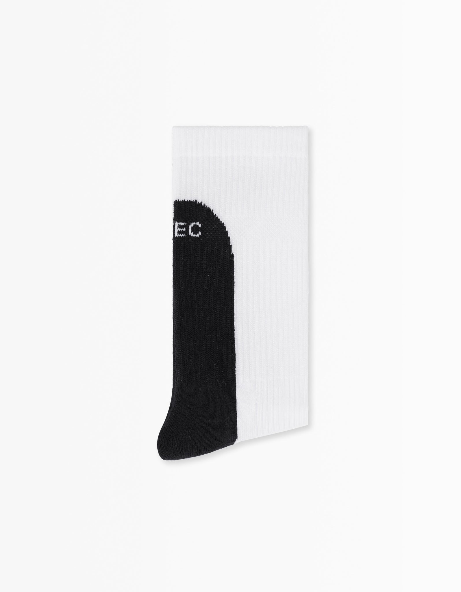 Logo Long Sock 2-Pack White/Black