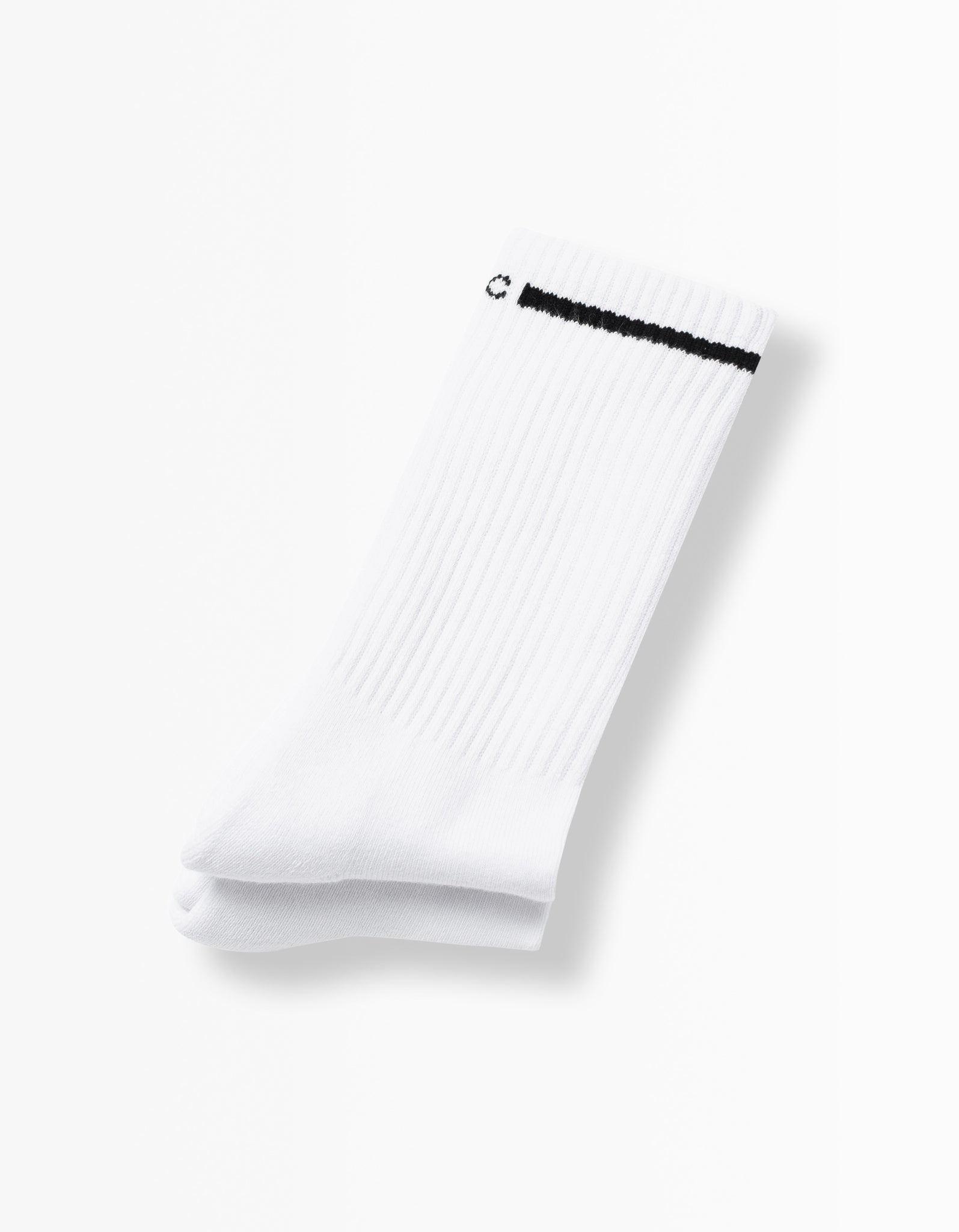Stripe Sock 2-Pack White