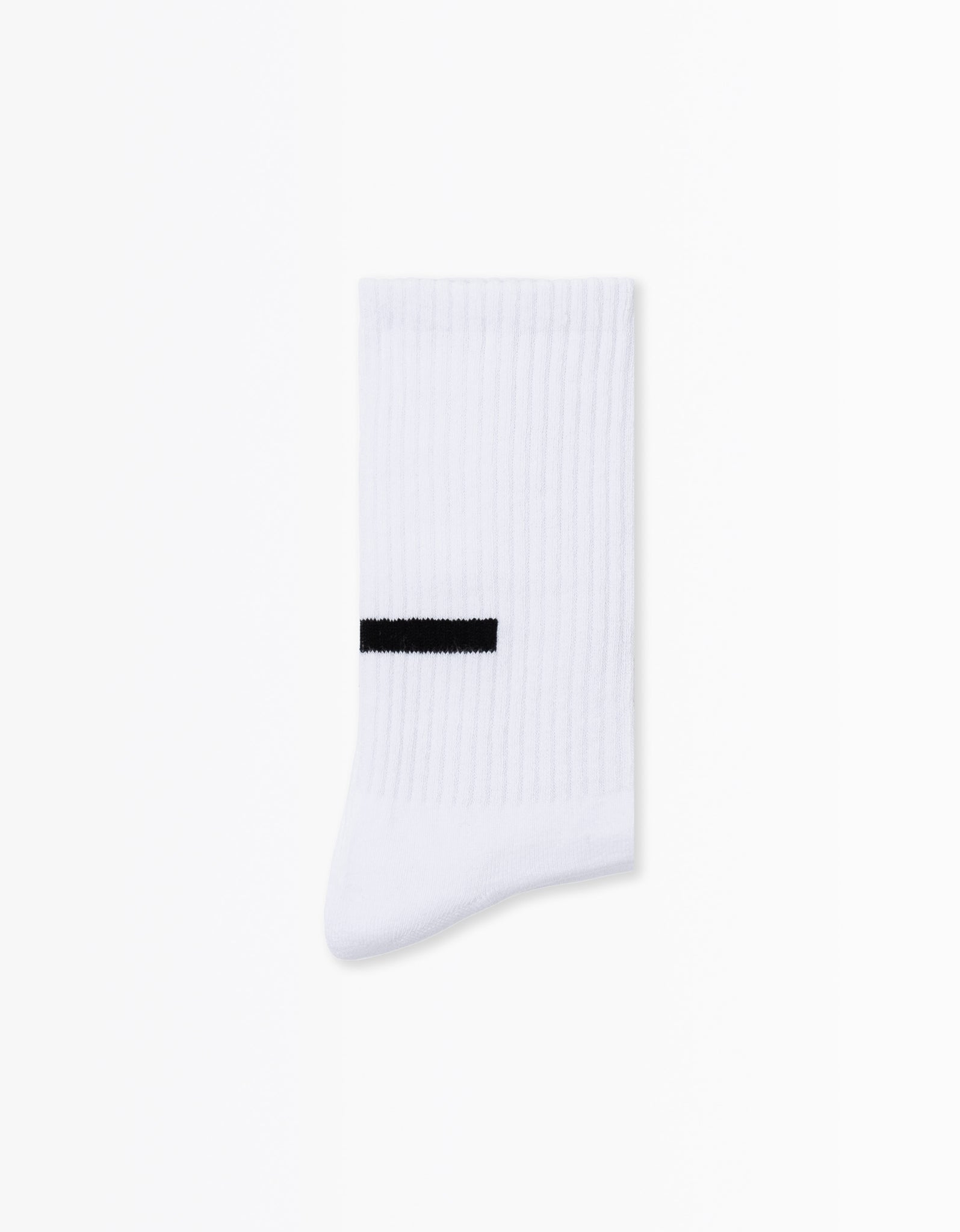 Back Stripe 2-Pack Sock White